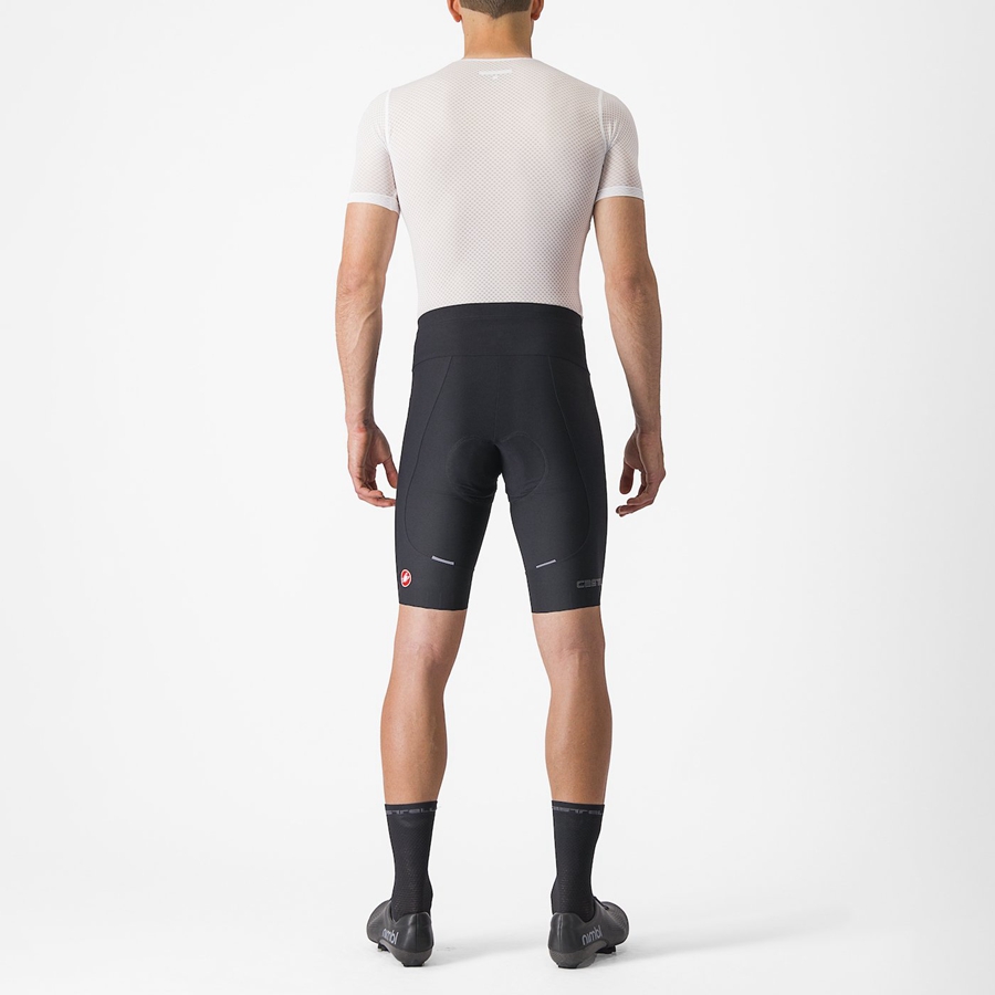 Castelli ESPRESSO Men Shorts Black | RQH-294065