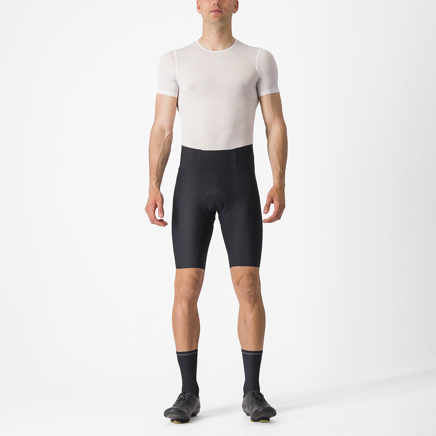 Castelli ESPRESSO Men Shorts Black | RQH-294065