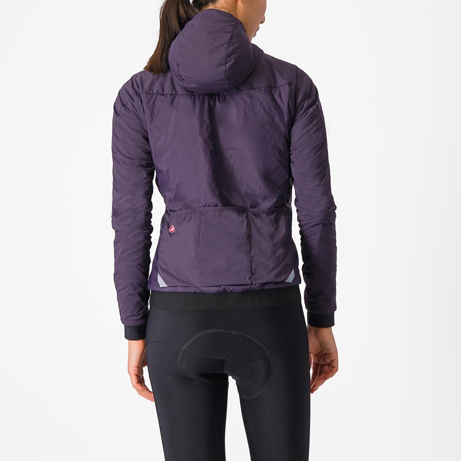 Castelli FLY THERMAL W Women Jackets Purple | XVR-670438