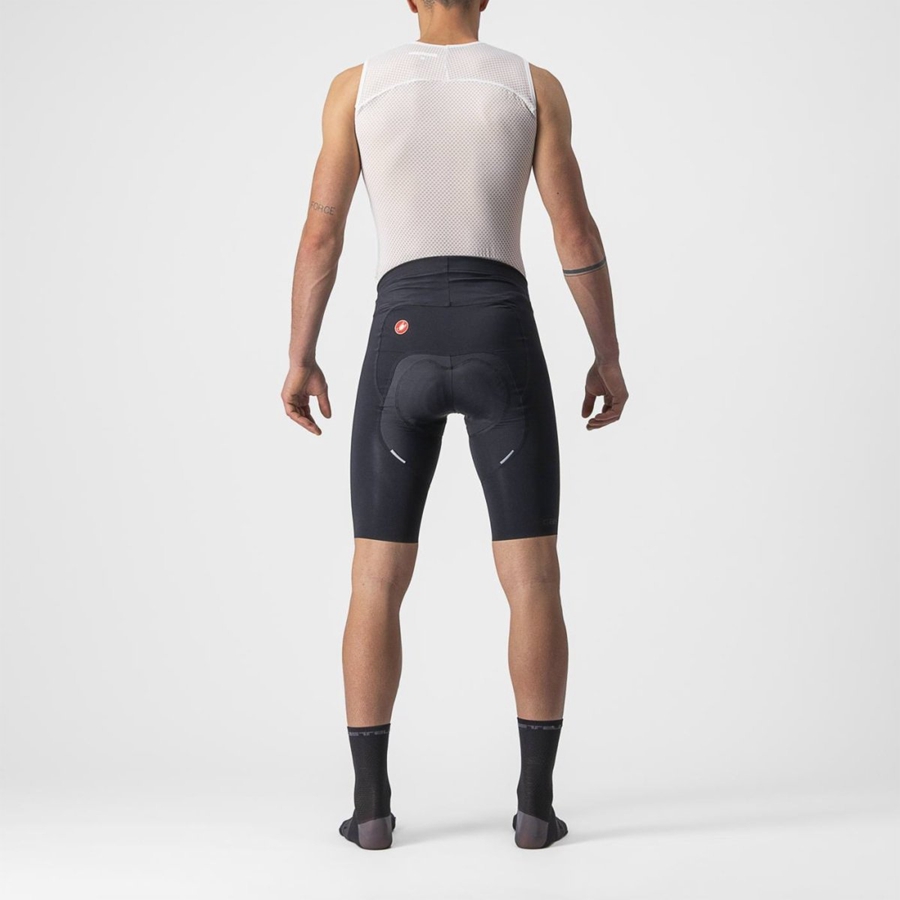 Castelli FREE AERO RC Men Shorts Black | ZXI-982347