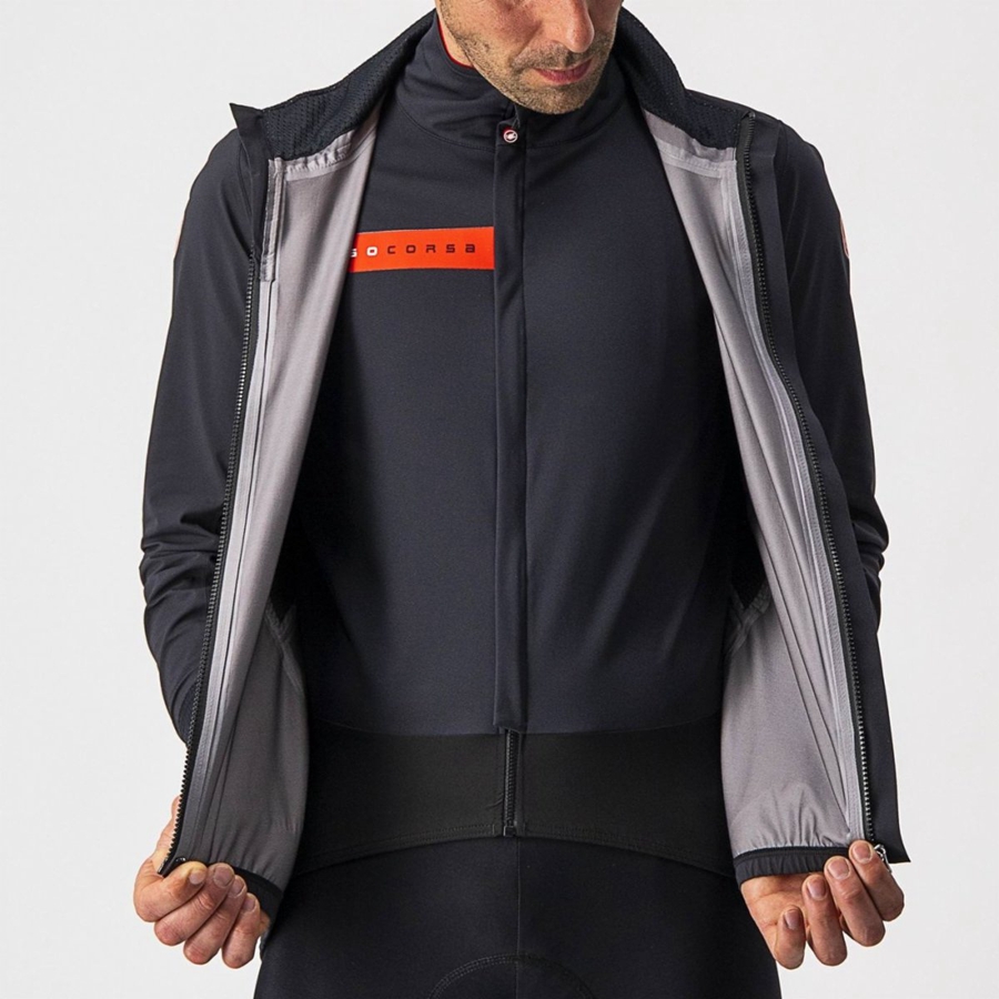 Castelli GAVIA Men Protection Black | RQV-792154