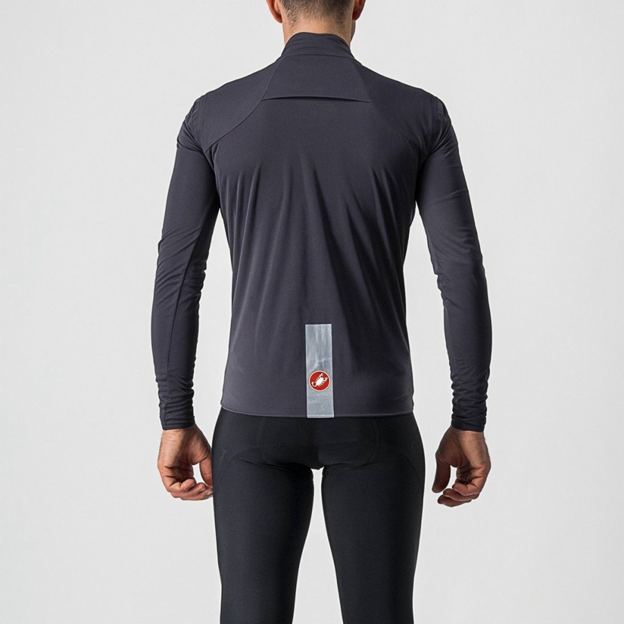 Castelli GOCCIA Men Protection Dark Grey | UIS-061974