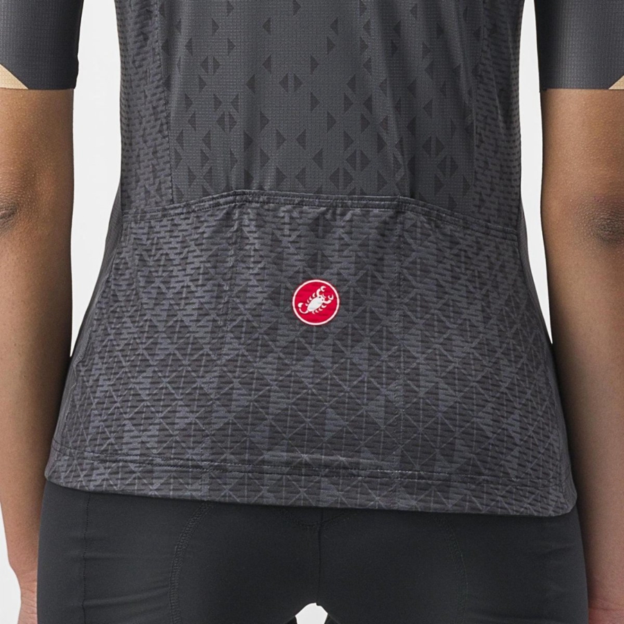 Castelli PEZZI Women Jersey Dark Grey | YJG-463705