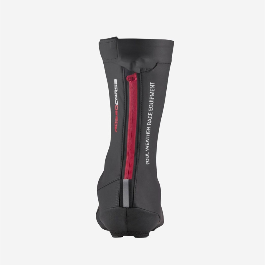 Castelli PIOGGIA 4 Women Shoecovers Black | DIO-028153