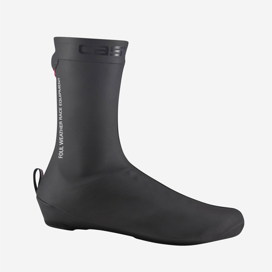 Castelli PIOGGIA 4 Women Shoecovers Black | DIO-028153