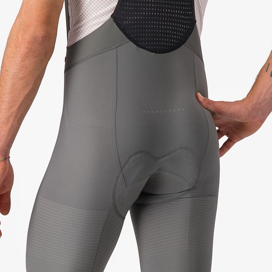 Castelli PREMIO Men Bib Shorts Grey | ONY-419675