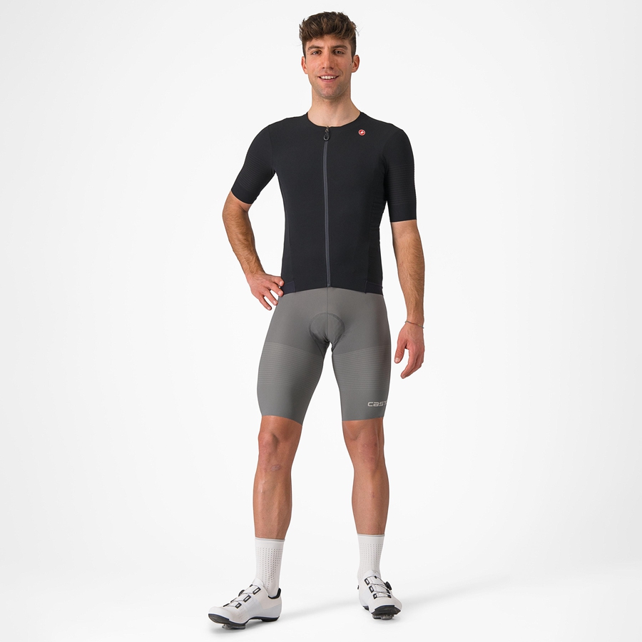 Castelli PREMIO Men Bib Shorts Grey | ONY-419675