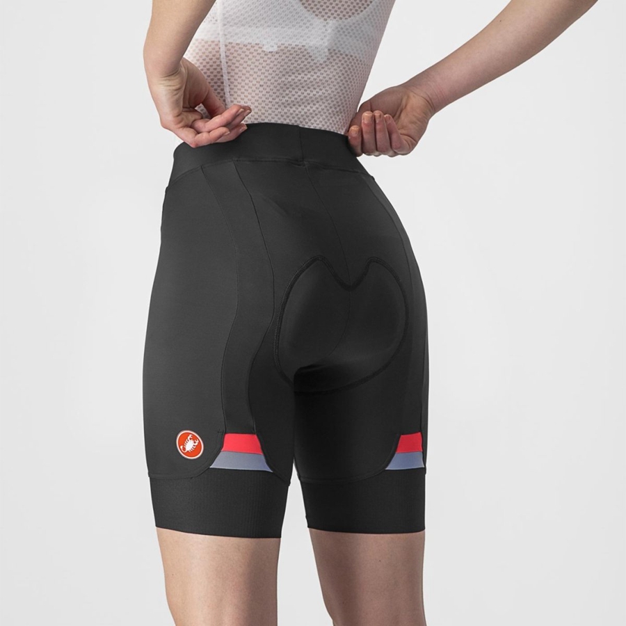 Castelli PRIMA Women Shorts Black | GDR-936248