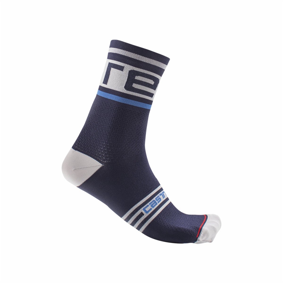 Castelli PROLOGO 15 Men Socks Blue | WVI-306491