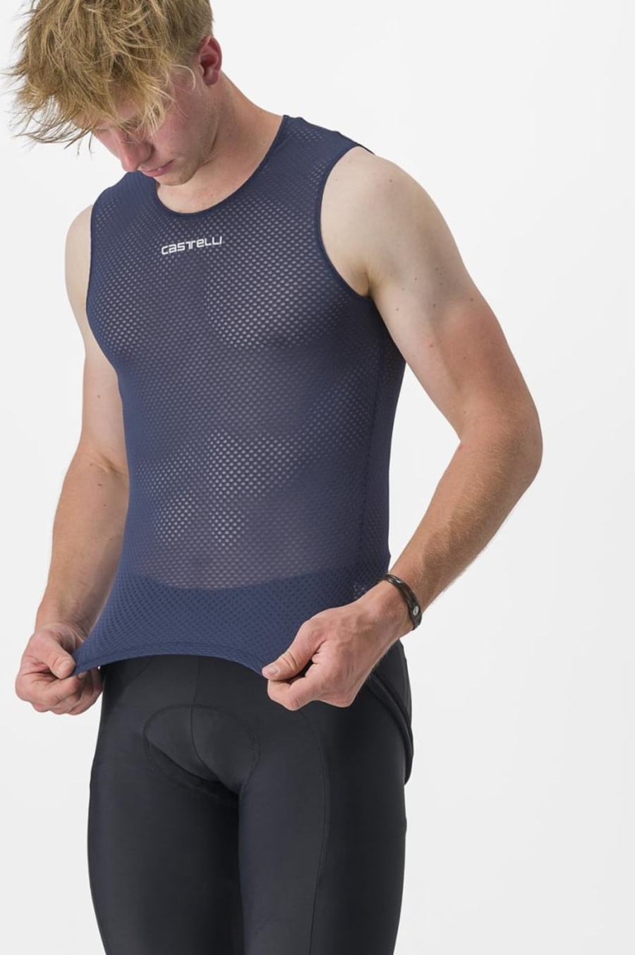 Castelli PRO MESH 2.0 SLEEVELESS Men Base Layer Blue | RLU-396801