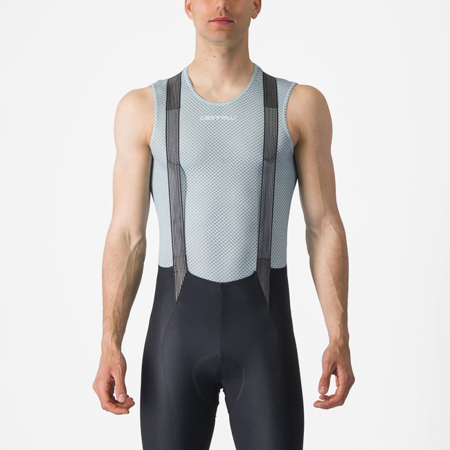 Castelli PRO MESH 2.0 SLEEVELESS Men Base Layer Blue | TEF-387650