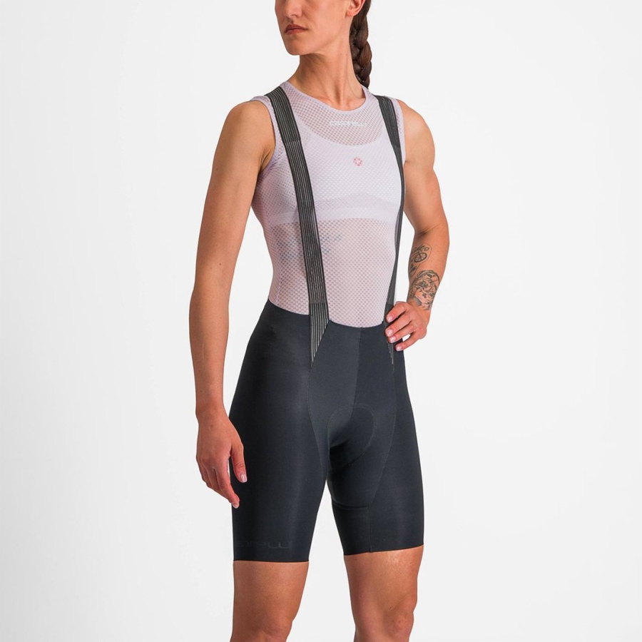 Castelli PRO MESH W SLEEVELESS Women Base Layer Purple White | ETZ-612059