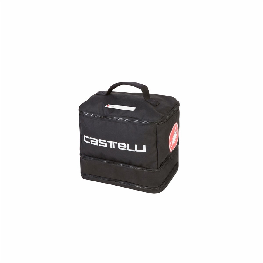 Castelli RACE RAIN Women Bags Black | INE-759142