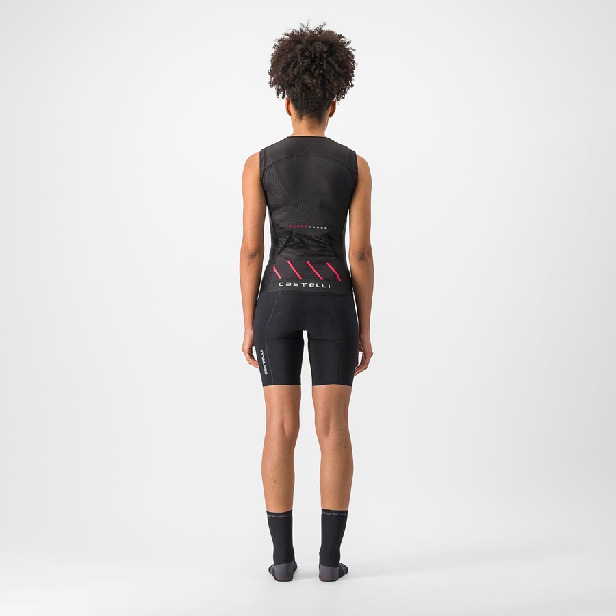 Castelli RIDE-RUN W Women Suits Black | SKH-017684