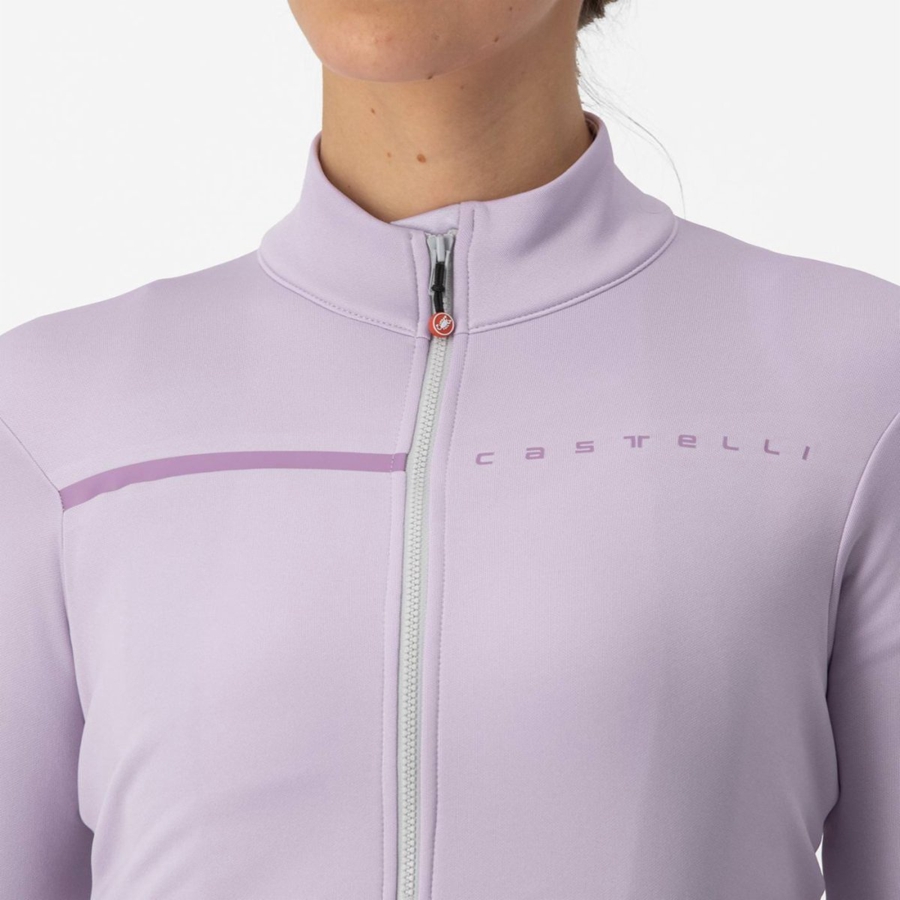 Castelli SINERGIA 2 FZ Women Jersey Purple / Purple | ANQ-436597