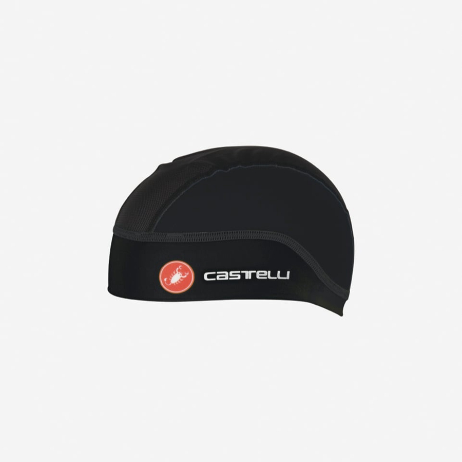 Castelli SUMMER SKULL Men Cap Black | TSI-543719