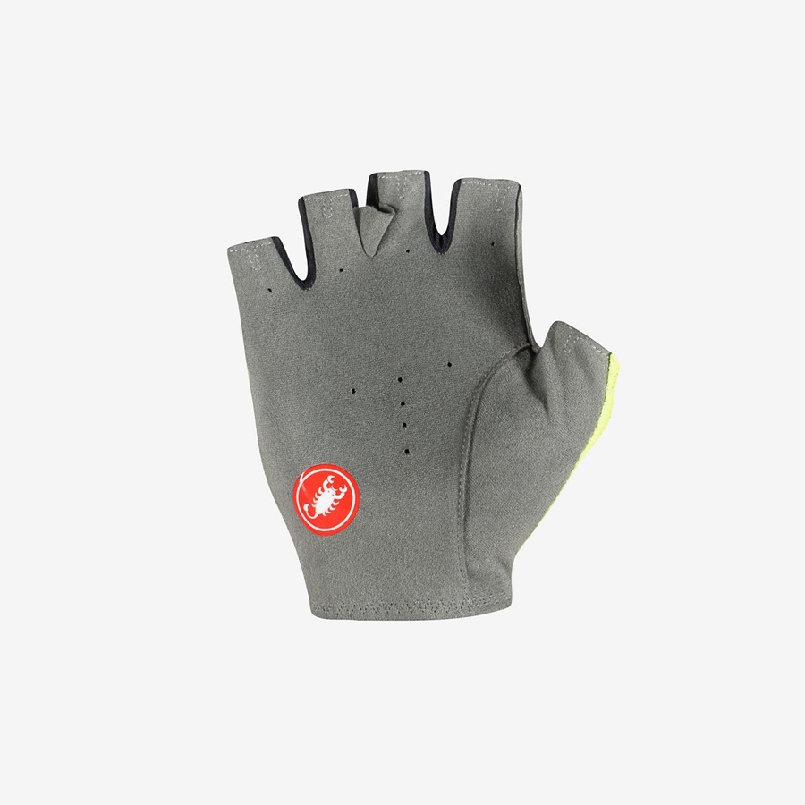 Castelli SUPERLEGGERA SUMMER. Men Gloves Light Green | GSV-149670