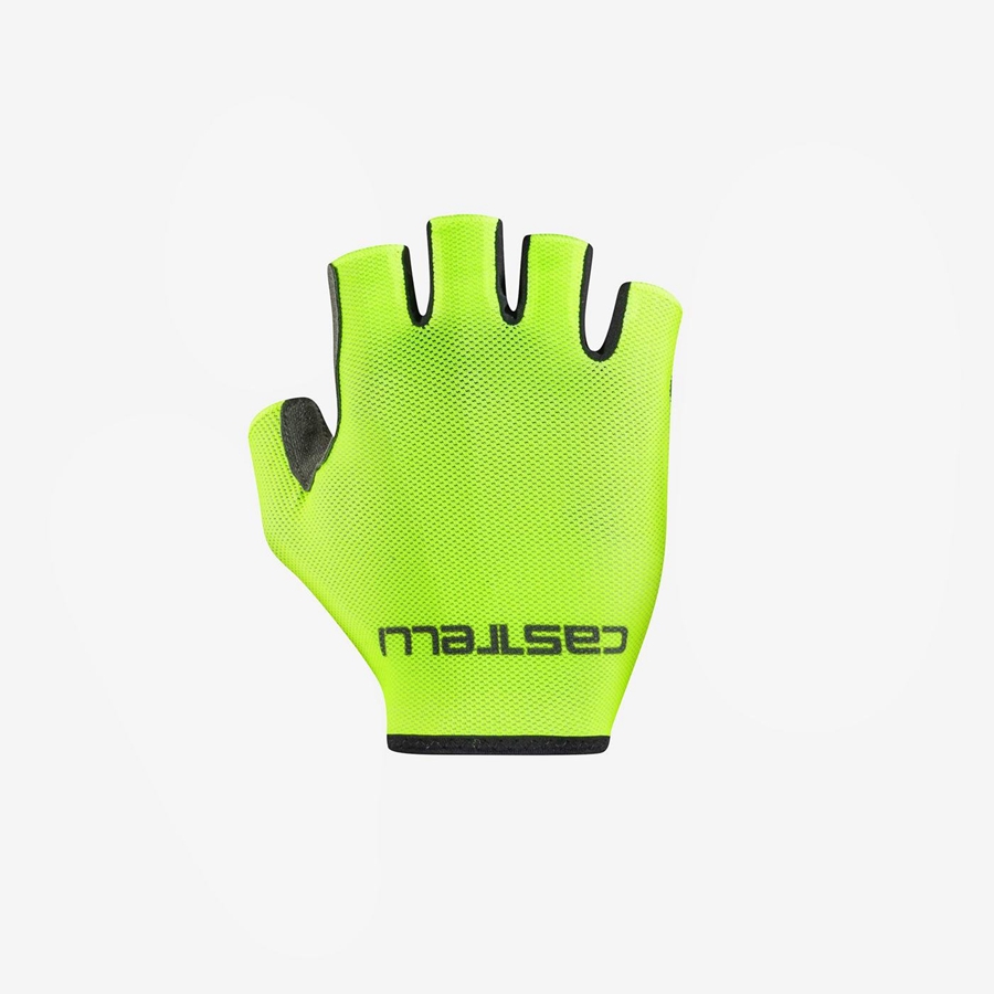 Castelli SUPERLEGGERA SUMMER. Men Gloves Light Green | GSV-149670