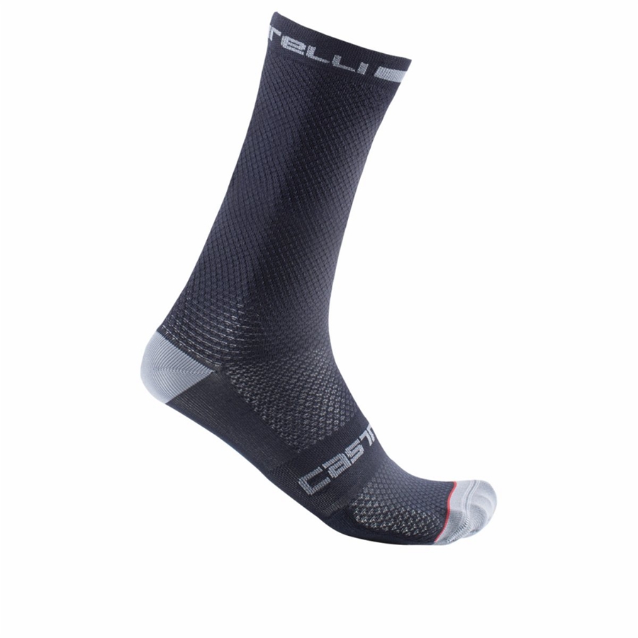 Castelli SUPERLEGGERA T 18 Men Socks Blue | HOK-682105