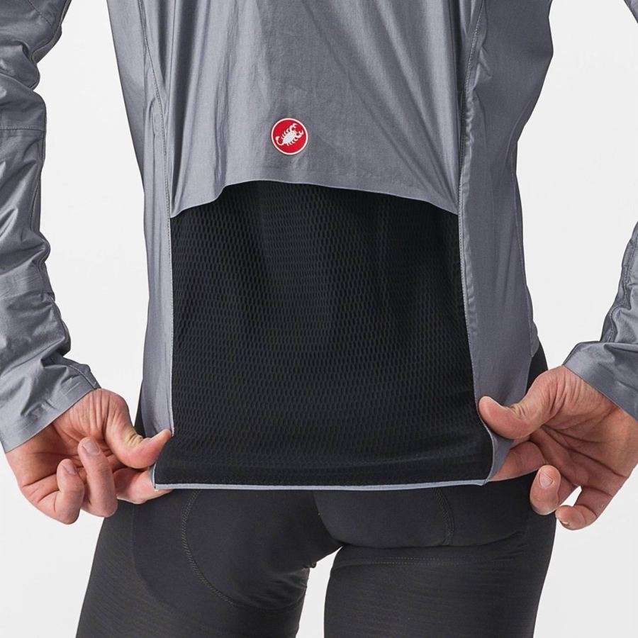 Castelli TEMPESTA LITE Men Protection Grey | JMP-041389