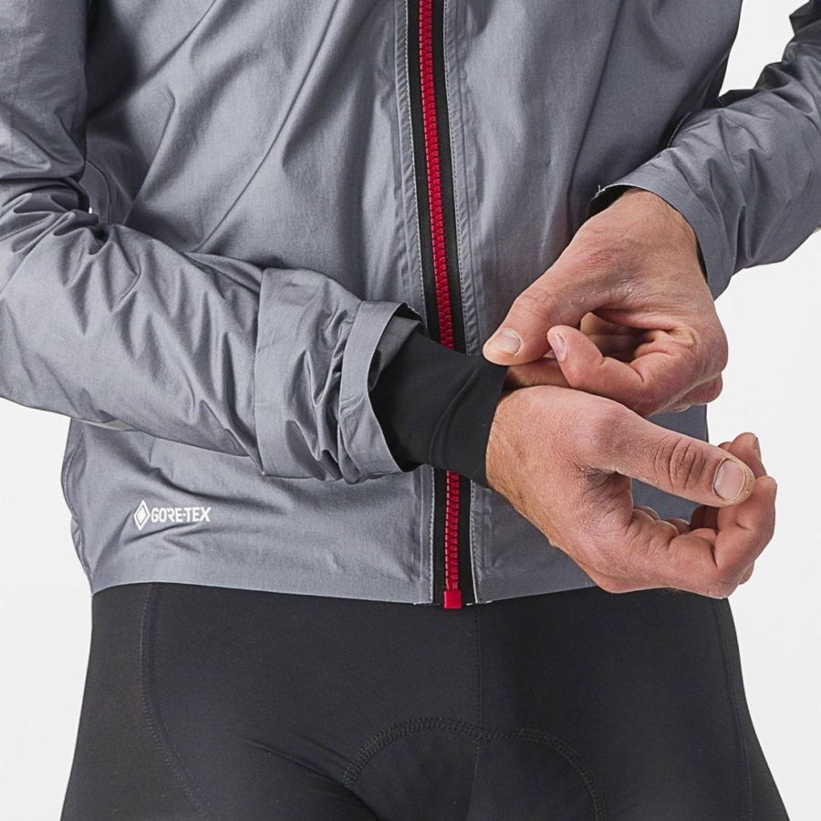 Castelli TEMPESTA LITE Men Protection Grey | JMP-041389