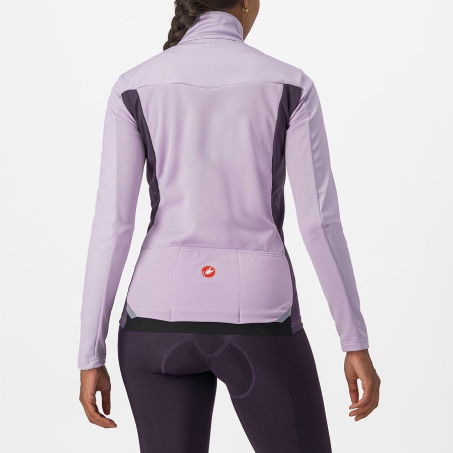 Castelli TRANSITION 2 W Women Jackets Purple | ZKS-520613