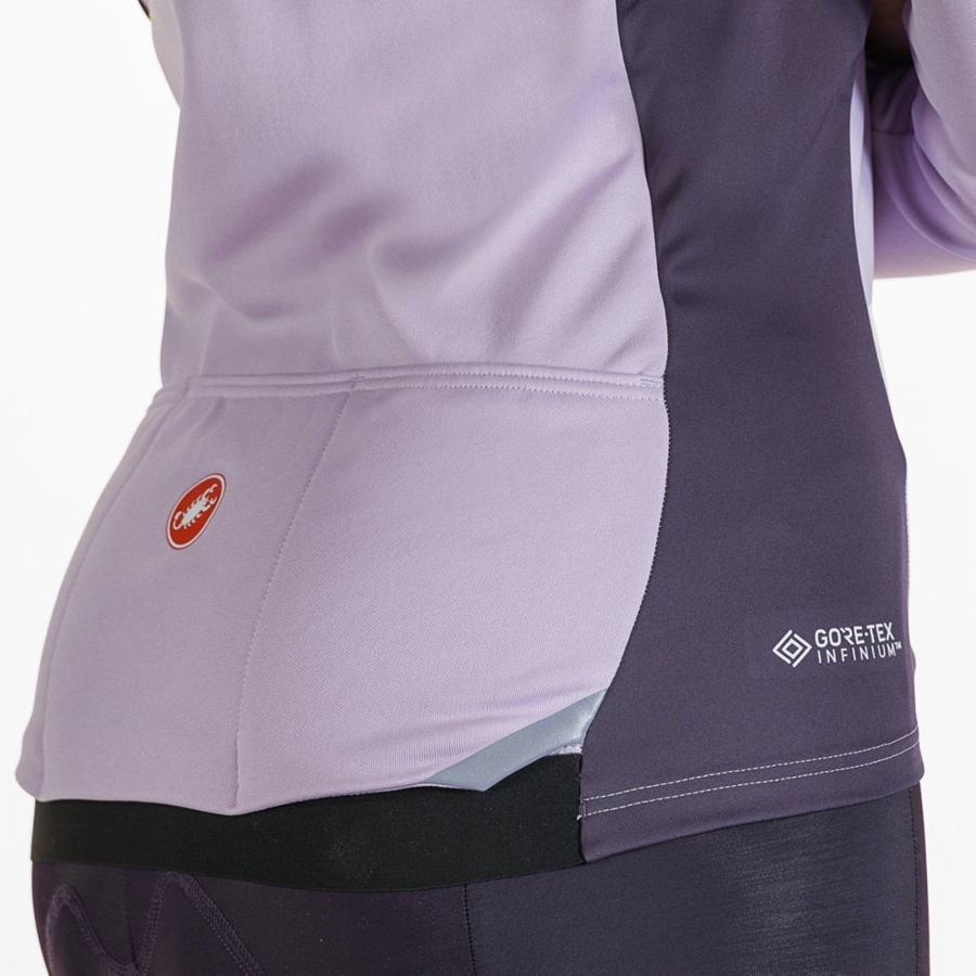 Castelli TRANSITION 2 W Women Jackets Purple | ZKS-520613