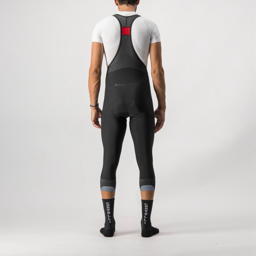 Castelli TUTTO NANO BIB KNICKER Men Leggings Black | MKY-094782