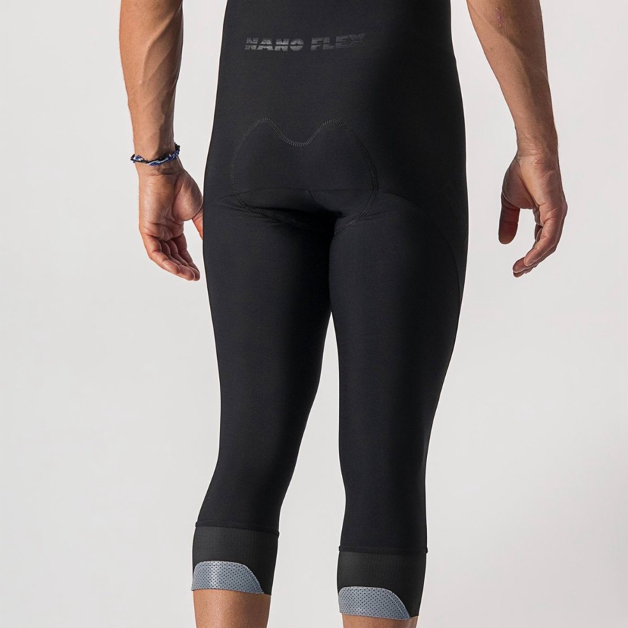 Castelli TUTTO NANO BIB KNICKER Men Leggings Black | MKY-094782