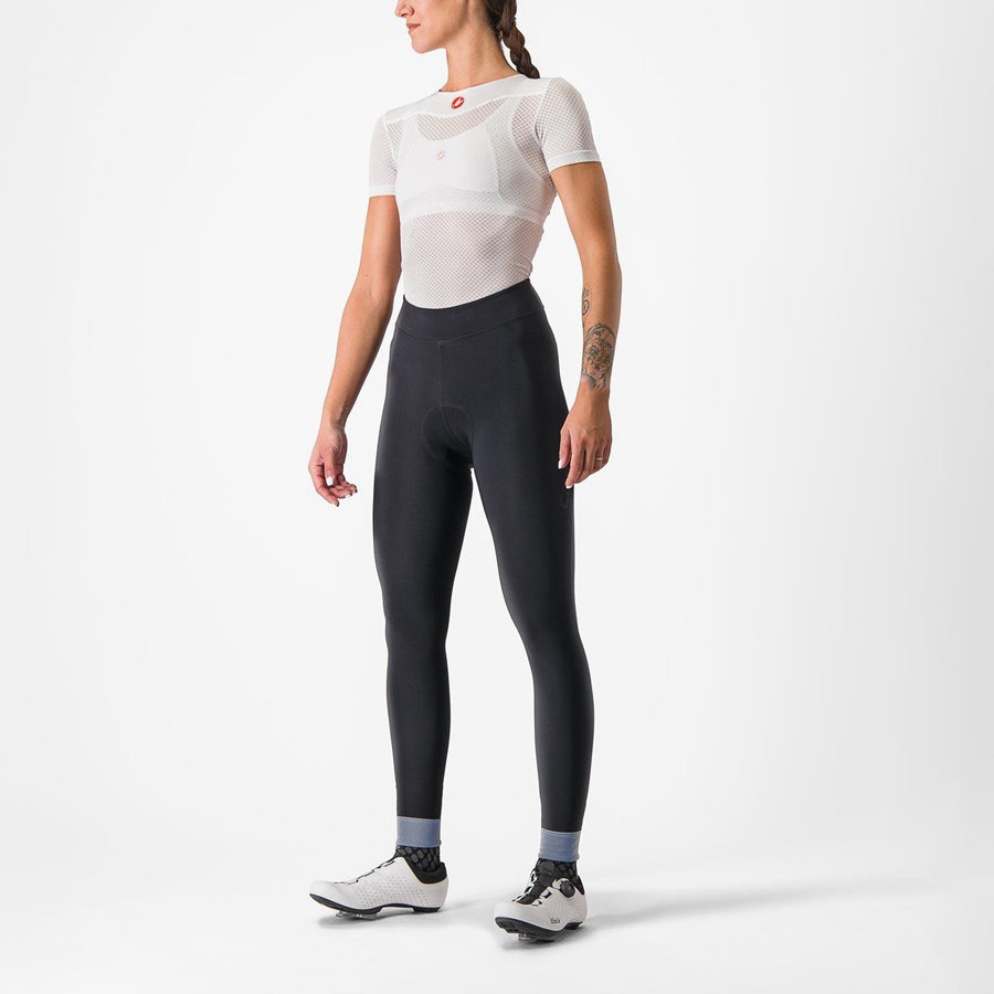 Castelli TUTTO NANO W Women Leggings Black | HVJ-738096