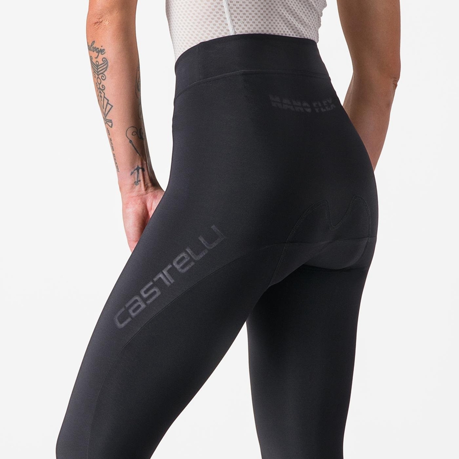 Castelli TUTTO NANO W Women Leggings Black | HVJ-738096