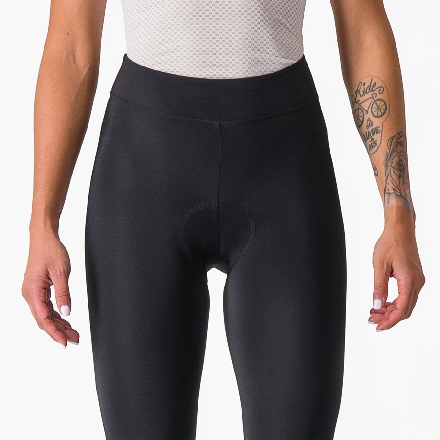 Castelli TUTTO NANO W Women Leggings Black | HVJ-738096