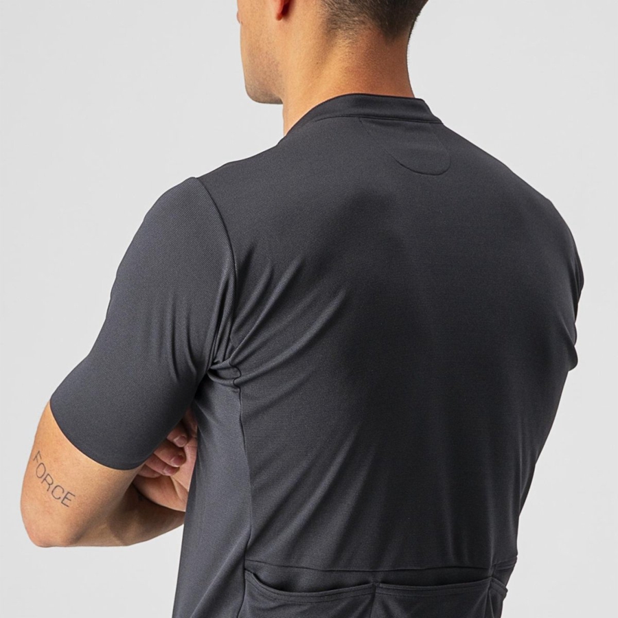 Castelli UNLIMITED ALLROAD Men Jersey Dark Grey | POQ-253684