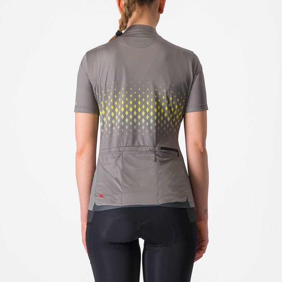 Castelli UNLIMITED SENTIERO 3 Women Jersey Grey | YNZ-063958