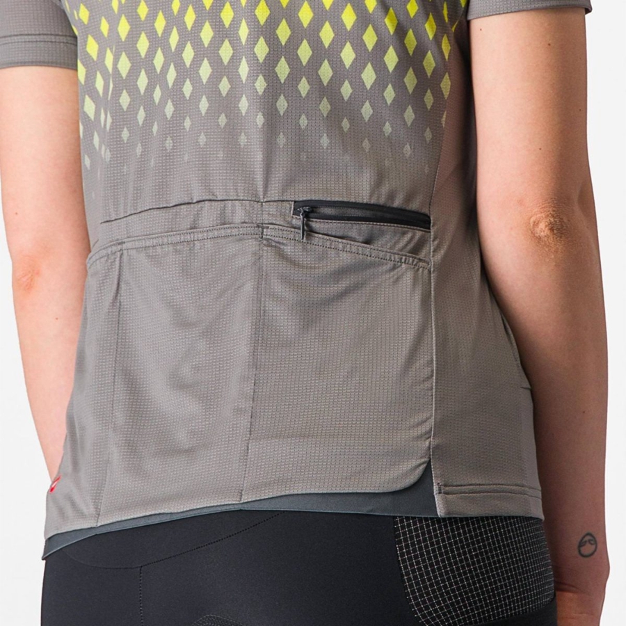 Castelli UNLIMITED SENTIERO 3 Women Jersey Grey | YNZ-063958