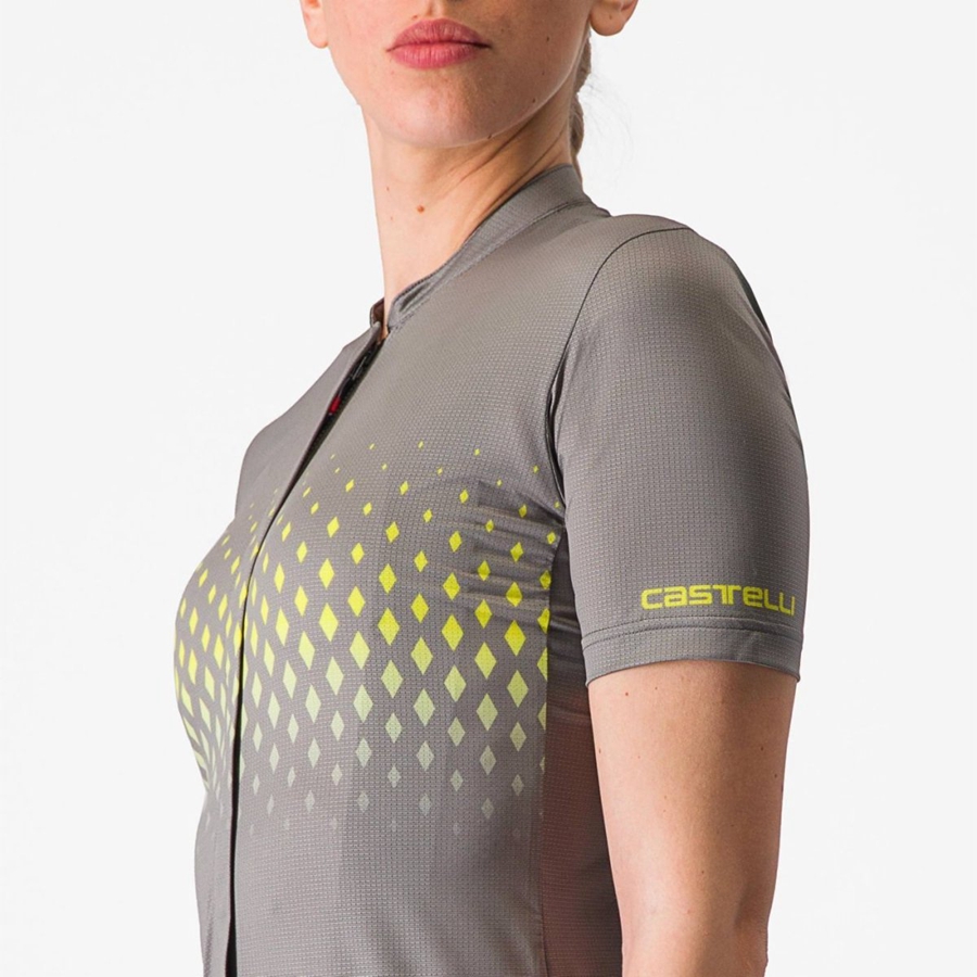 Castelli UNLIMITED SENTIERO 3 Women Jersey Grey | YNZ-063958