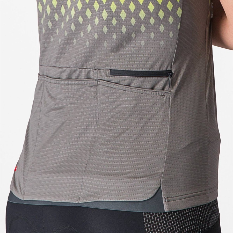 Castelli UNLIMITED SENTIERO 3 Women Jersey Grey | YNZ-063958