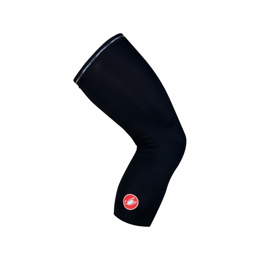 Castelli UPF 50+ LIGHT KNEE SLEEVES Women Leg Warmer Black | BVQ-149783