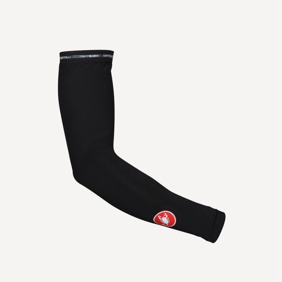 Castelli UPF 50 + LIGHT ARM SLEEVES Men Arm Warmer Black | MUC-724306