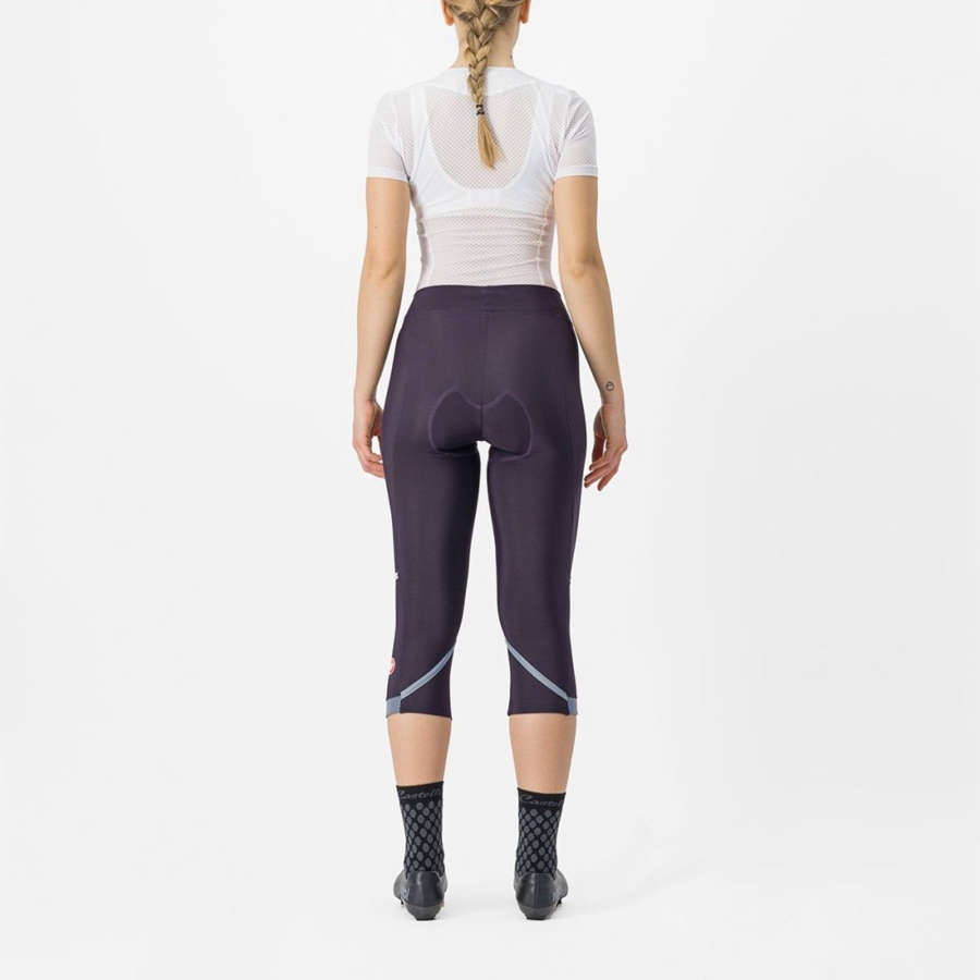 Castelli VELOCISSIMA THERMAL KNICKER Women Leggings Silver | RBP-371958