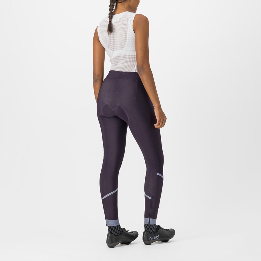 Castelli VELOCISSIMA THERMAL Women Leggings Silver | OPK-361072