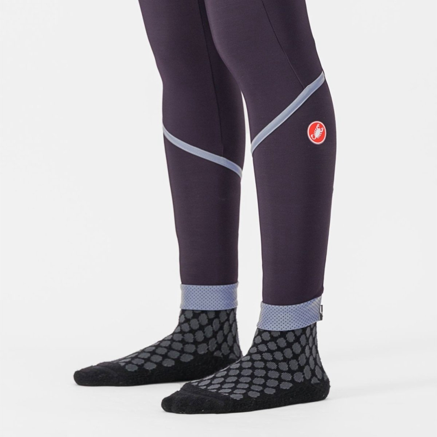 Castelli VELOCISSIMA THERMAL Women Leggings Silver | OPK-361072