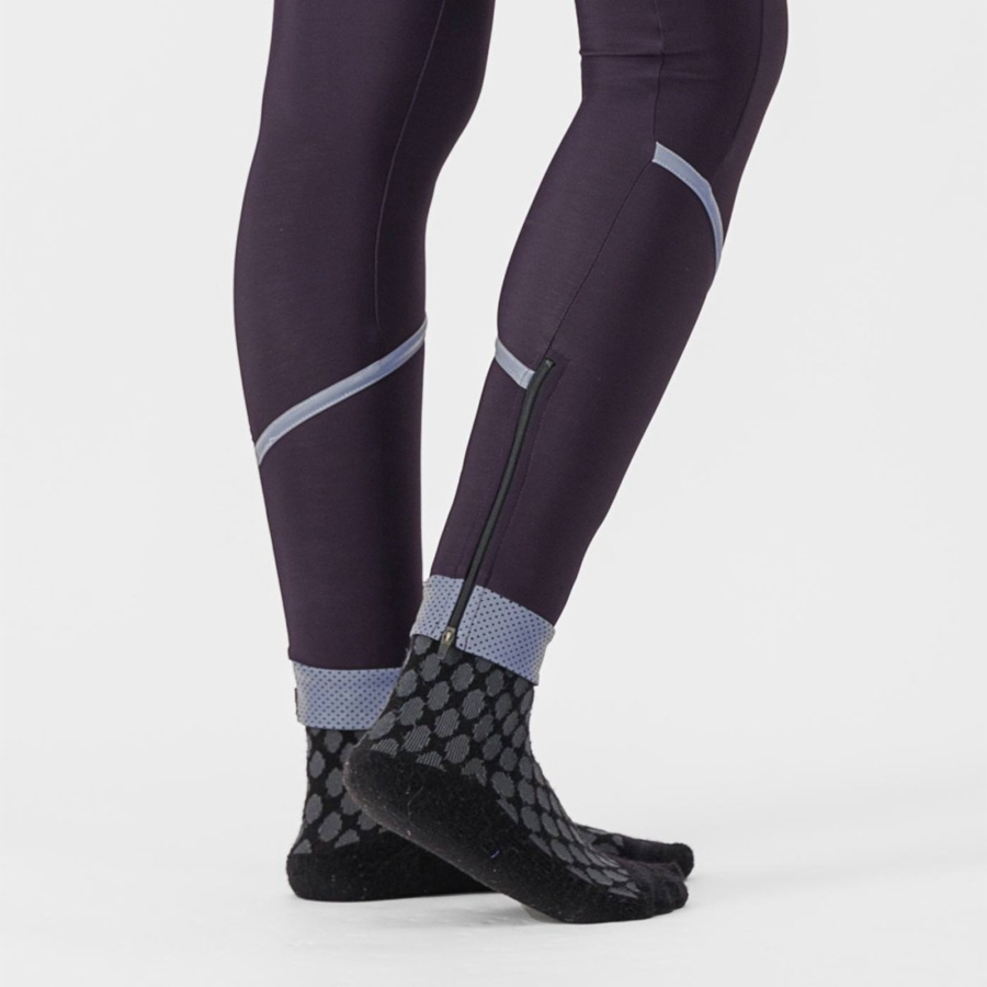 Castelli VELOCISSIMA THERMAL Women Leggings Silver | OPK-361072